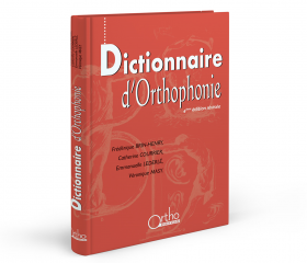 Image de Dictionnaire d'Orthophonie*, produit d'Ortho Édition